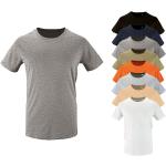 Orange Kurzärmelige Sols Rundhals-Ausschnitt T-Shirts aus Baumwolle für Herren Größe XS 