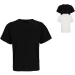 Schwarze Oversize Sols T-Shirts aus Jersey für Herren Größe M 