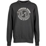 Schwarze Vintage L1 Rundhals-Ausschnitt Herrensweatshirts Größe L für den für den Herbst 
