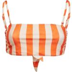 Orange La DoubleJ Bandeau Bikinitops für Damen Größe XS 