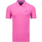 Pinke La Martina Herrenpoloshirts & Herrenpolohemden aus Baumwolle Größe XL 