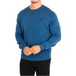 Reduzierte Blaue Langärmelige La Martina Herrensweatshirts aus Baumwolle Größe 3 XL 