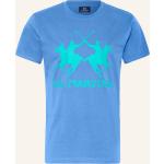 Blaue La Martina T-Shirts aus Baumwolle für Herren Übergrößen 