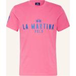 Rosa La Martina T-Shirts aus Baumwolle für Herren Größe 4 XL 