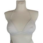 Weiße La Perla Neckholder-Bikinis für Damen Größe S 