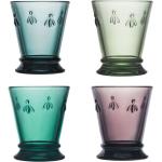 Bunte Rustikale La Rochere Runde Glasserien & Gläsersets aus Glas 4-teilig 