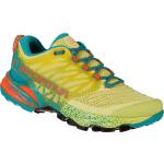 Grüne La Sportiva Akasha Trailrunning Schuhe für Damen Größe 36,5 