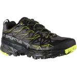 Anthrazitfarbene Gore Tex Vegane Trailrunning Schuhe mit Schnürsenkel aus Mesh atmungsaktiv für Herren Größe 43,5 für den für den Winter 