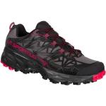 Schwarze Gore Tex Trailrunning Schuhe mit Schnürsenkel aus Mesh atmungsaktiv für Damen Größe 43 für den für den Winter 
