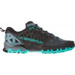 Graue La Sportiva Bushido Trailrunning Schuhe für Damen Größe 40 