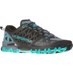Graue La Sportiva Bushido Trailrunning Schuhe für Damen Größe 42,5 