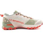 Weiße La Sportiva Bushido Trailrunning Schuhe für Damen Größe 39,5 