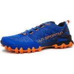 Reduzierte Blaue La Sportiva Bushido Gore Tex Trailrunning Schuhe für Herren Größe 45,5 