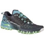 Anthrazitfarbene La Sportiva Bushido Gore Tex Trailrunning Schuhe für Damen Größe 40 