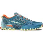 Blaue La Sportiva Bushido Trailrunning Schuhe aus Mesh für Damen Größe 41,5 
