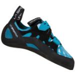 Blaue La Sportiva Tarantula Kletterschuhe mit Klettverschluss für Damen Größe 39,5 