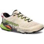 Beige La Sportiva Akasha Trailrunning Schuhe ohne Verschluss atmungsaktiv für Herren Größe 45,5 