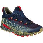 Blaue Gore Tex Trailrunning Schuhe aus Textil wasserfest für Herren Größe 46,5 für den für den Frühling 