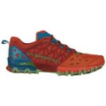 Rote La Sportiva Bushido Trailrunning Schuhe ohne Verschluss aus Mesh leicht für Herren Größe 47 