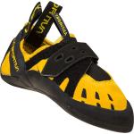 Gelbe La Sportiva Tarantula Outdoor Schuhe mit Klettverschluss leicht für Kinder Größe 28 