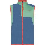La Sportiva Latitude Vest Colorblock-Blau-Grün, Herren Isolationswesten, Größe XL - Farbe Opal - Grass Green %SALE 25%