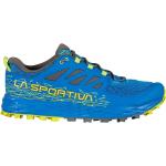 Blaue Trailrunning Schuhe aus Mesh atmungsaktiv für Herren Größe 45,5 