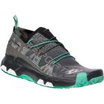 Anthrazitfarbene La Sportiva Trailrunning Schuhe mit Schnürsenkel für Damen Größe 38 