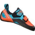 La Sportiva Unisex Katana Climbing Shoes - Tangerine Tropic Blue / 44 EU