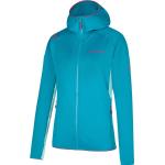 Blaue Atmungsaktive La Sportiva Damenhoodies & Damenkapuzenpullover aus Fleece Größe XL 