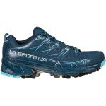 Reduzierte Blaue La Sportiva Akyra Gore Tex Trailrunning Schuhe atmungsaktiv für Damen Größe 38 