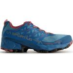 Reduzierte Blaue La Sportiva Akyra Trailrunning Schuhe für Damen Größe 37,5 