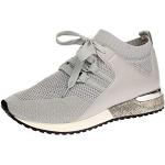 La Strada 1806936 - Damen Schuhe Sneaker - 4502-lt.Grey-Knitted, Größe:38 EU