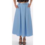 Blaue La Strada Maxi Maxiröcke Gesmokte aus Polyester für Damen Einheitsgröße für den für den Sommer 