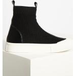 Reduzierte Schwarze La Strada Sock-Boots aus Textil für Damen Größe 42 