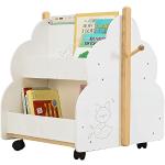 Reduzierte Weiße Bücherregale für Kinderzimmer aus Holz 