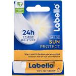 Labello Sun Protect 24h Moisture Lip Balm SPF30 Wasserfester Lippenbalsam für Feuchtigkeitsversorgung und Sonnenschutz 4.8 g