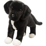 Schwarze 15 cm Douglas Toys Hundekuscheltiere 