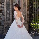 Weiße Sexy Brautkleider & Hochzeitskleider aus Spitze für Damen Größe L Große Größen für die Braut 