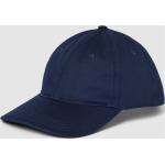 Marineblaue Unifarbene Lacoste Snapback-Caps aus Baumwolle für Herren Einheitsgröße 