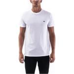 Reduzierte Weiße Lacoste White T-Shirts aus Baumwolle für Herren Größe XXL 