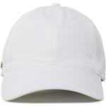 Reduzierte Weiße Lacoste Snapback-Caps aus Baumwolle für Herren Einheitsgröße 