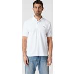 Lacoste Classic Fit Poloshirt mit Label-Detail (L Weiss)