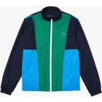 Lacoste Color-Block Track Suit WH0877 FUT navy blue/green/blue/white/fluo yellow