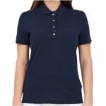 Reduzierte Marineblaue Kurzärmelige Lacoste Kurzarm-Poloshirts für Damen Größe XL 