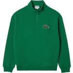 Grüne Lacoste Herrensweatshirts mit Reißverschluss Größe M 