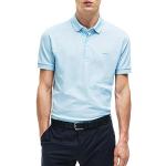 Blaue Unifarbene Lacoste Herrenpoloshirts & Herrenpolohemden Größe XL 