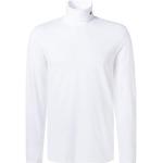 Weiße Langärmelige Lacoste T-Shirts aus Baumwolle für Herren Größe M 