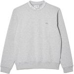 Silberne Lacoste Rundhals-Ausschnitt Herrensweatshirts Größe L 