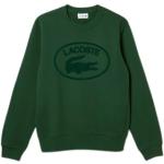Reduzierte Grüne Lacoste Herrensweatshirts aus Baumwolle Größe 3 XL 