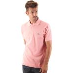 Reduzierte Pinke Lacoste Herrenpoloshirts & Herrenpolohemden aus Baumwolle Größe 6 XL 
